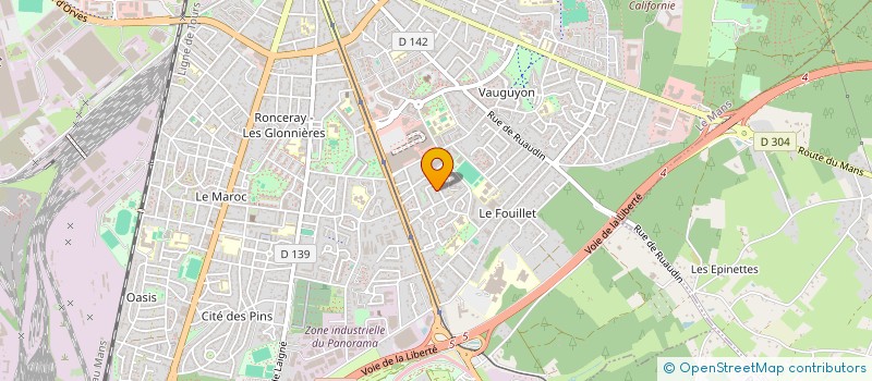 localisation de l'entreprise LINCO DEPANN à LE MANS