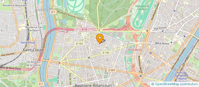 localisation de l'entreprise LINCOLN MANAGEMENT à BOULOGNE-BILLANCOURT