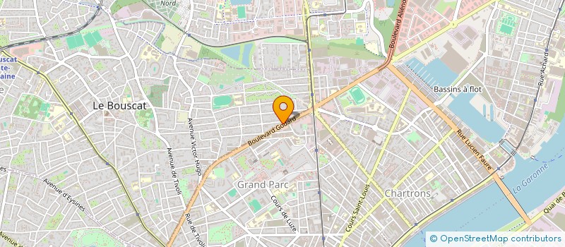 localisation de l'entreprise LINCOLN UNLTD  LE BOUSCAT