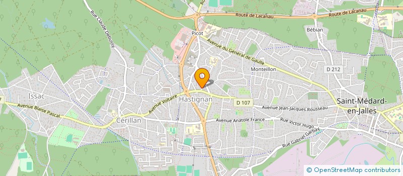 localisation de l'entreprise LINCONTANG  SAINT-MEDARD-EN-JALLES