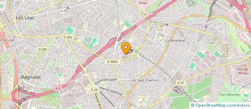 localisation de l'entreprise LIND. PROJECTS  ROMAINVILLE