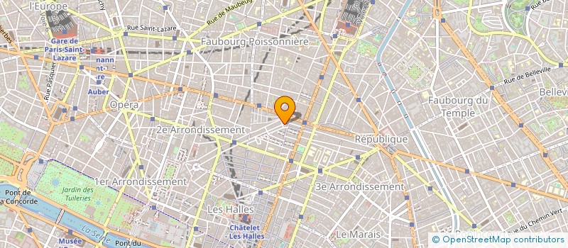 localisation de l'entreprise LINDA 2 à PARIS