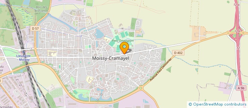 localisation de l'entreprise LINDA à MOISSY-CRAMAYEL