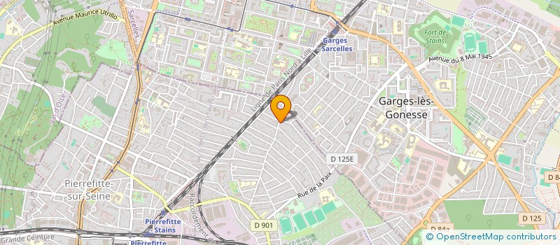 localisation de l'entreprise LINDA à STAINS