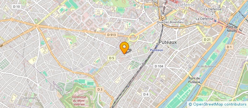 localisation de l'entreprise LINDA ESTHETIQUE à SURESNES