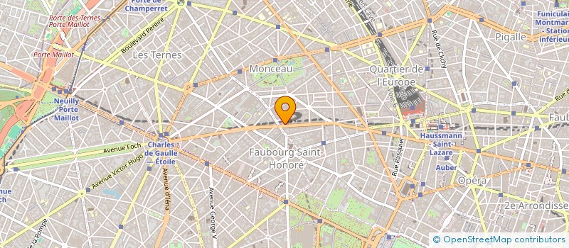 localisation de l'entreprise LINDA INVESTMENT II SNC  PARIS