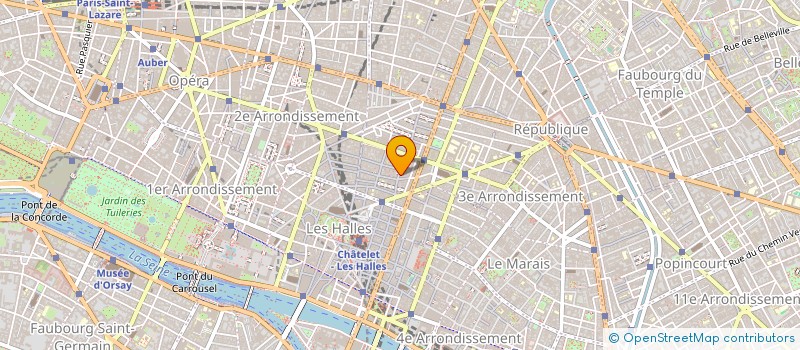 localisation de l'entreprise LINDA PARIS  PARIS