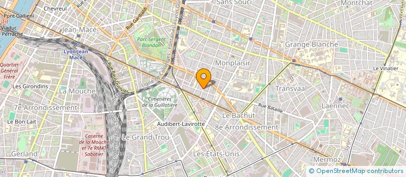 localisation de l'entreprise LINDALE  LYON