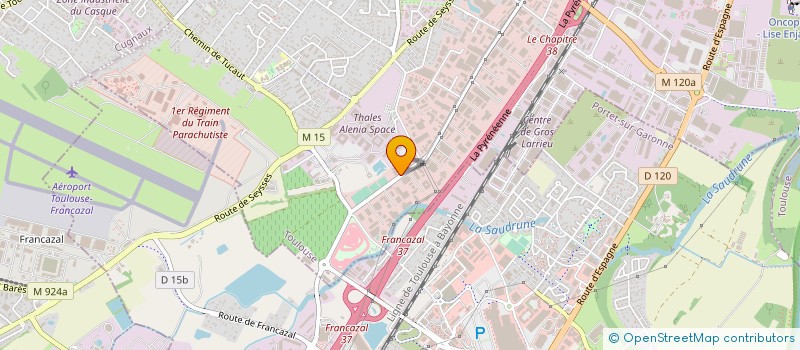 localisation de l'entreprise LINDE AMT TOULOUSE SAS  TOULOUSE
