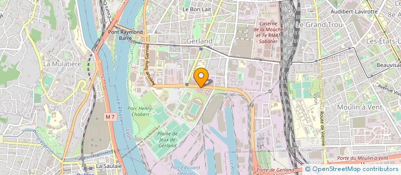 localisation de l'entreprise LINDE FRANCE à LYON