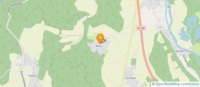 localisation de l'entreprise LINDER INVEST  HEUDREVILLE-SUR-EURE