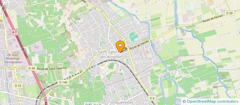 localisation de l'entreprise LINDO CONCEPT IMMOBILIER  SAINT-SATURNIN-LES-AVIGNON