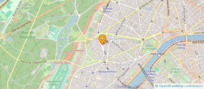 localisation de l'entreprise LINDO TRUST  PARIS