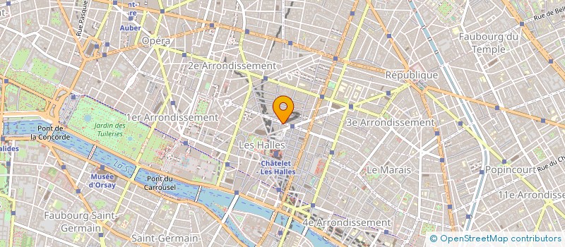 localisation de l'entreprise LINDON & ROHAN CHABOT à PARIS