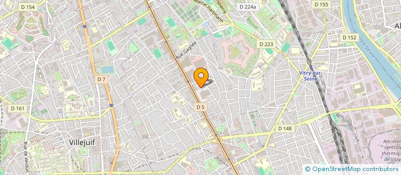 localisation de l'entreprise LINDY  VITRY-SUR-SEINE