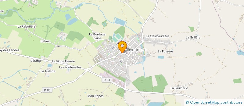 localisation de l'entreprise LINDY HOP à MONTAIGU-VENDEE