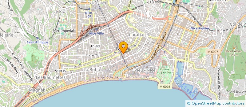 localisation de l'entreprise LINE à NICE