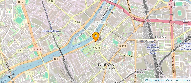 localisation de l'entreprise LINE à SAINT-OUEN-SUR-SEINE