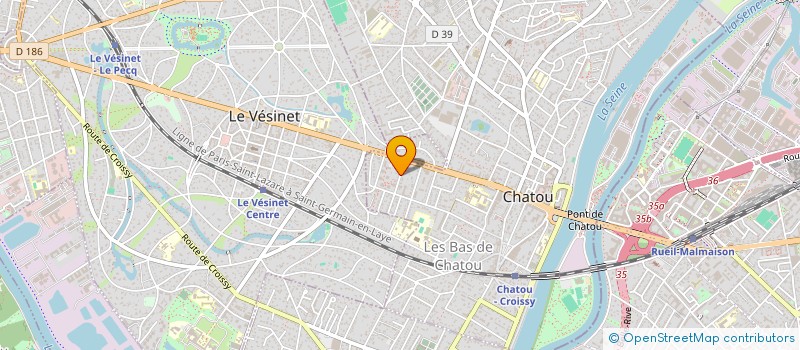 localisation de l'entreprise LINE  CHATOU