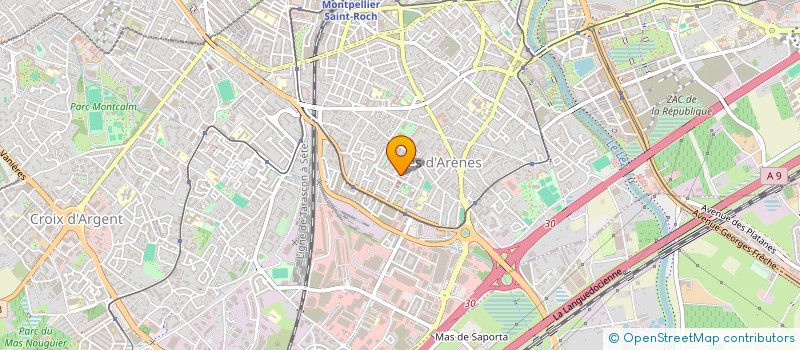 localisation de l'entreprise LINE CONCEPT à MONTPELLIER