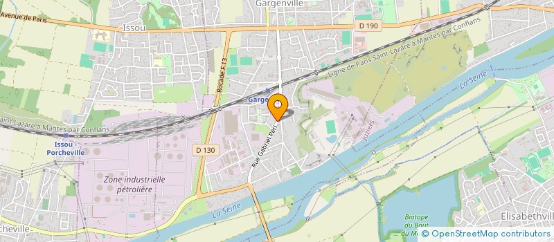 localisation de l'entreprise LINE DANCE FEVER  GARGENVILLE