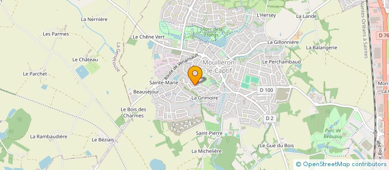 localisation de l'entreprise LINE ET ERIC  MOUILLERON-LE-CAPTIF