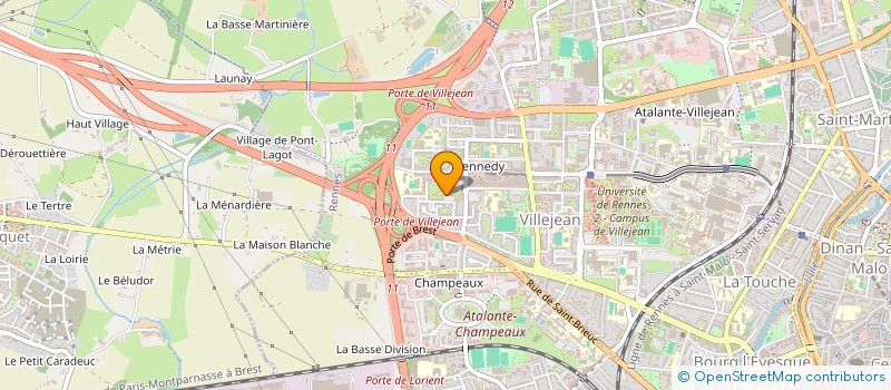 localisation de l'entreprise LINE FRANCE à RENNES