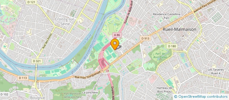 localisation de l'entreprise LINE-IT  RUEIL-MALMAISON