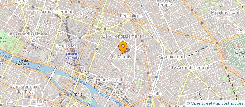 localisation de l'entreprise LINE LEATHER DIFFUSION à PARIS