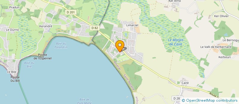 localisation de l'entreprise LINE-ND TREFFLEAN  ASSERAC