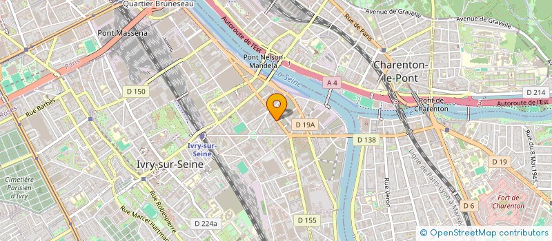 localisation de l'entreprise LINE & RAPHAEL à IVRY-SUR-SEINE