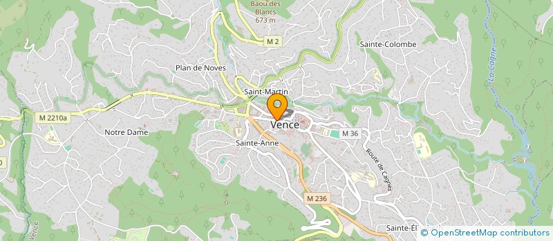 localisation de l'entreprise LINE-SHOPPING  VENCE