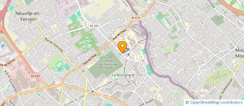 localisation de l'entreprise LINE START SARL à TOURCOING