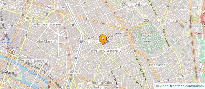 localisation de l'entreprise LINE UP FILMS  PARIS