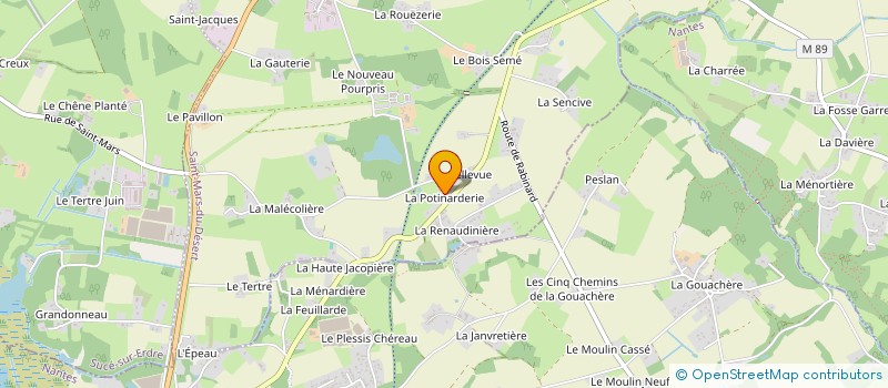 localisation de l'entreprise LINE WORK  SAINT-MARS-DU-DESERT