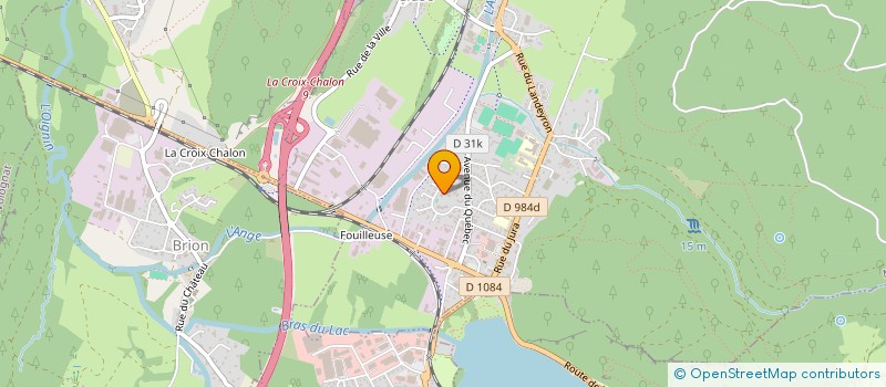 localisation de l'entreprise LINEA BATI  MONTREAL-LA-CLUSE