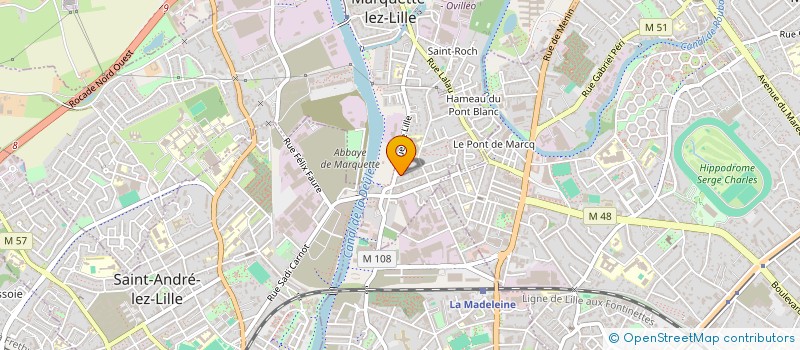 localisation de l'entreprise LINEA CONSEILS  SAINT-MARTIN-D'HERES