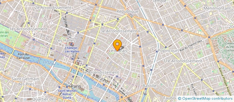 localisation de l'entreprise LINEA FRANCE à PARIS