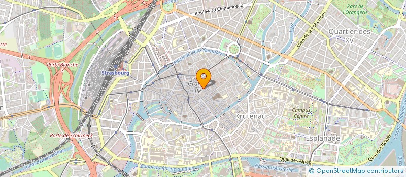 localisation de l'entreprise LINEA NAPPA à STRASBOURG
