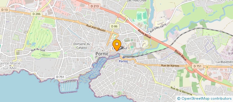 localisation de l'entreprise LINEA ROMA à PORNIC