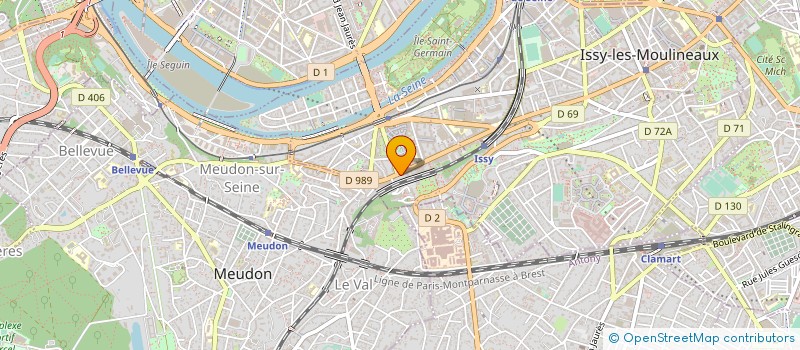 localisation de l'entreprise LINEACOM  ISSY-LES-MOULINEAUX