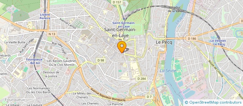 localisation de l'entreprise LINEAIRE FENETRE  SAINT-GERMAIN-EN-LAYE
