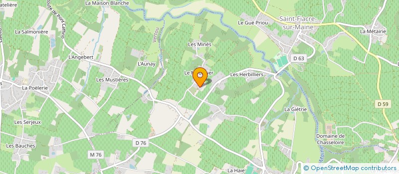 localisation de l'entreprise LINEAIRE MENUISERIE à CHATEAU-THEBAUD