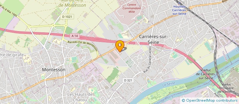 localisation de l'entreprise LINEALAB  CARRIERES-SUR-SEINE