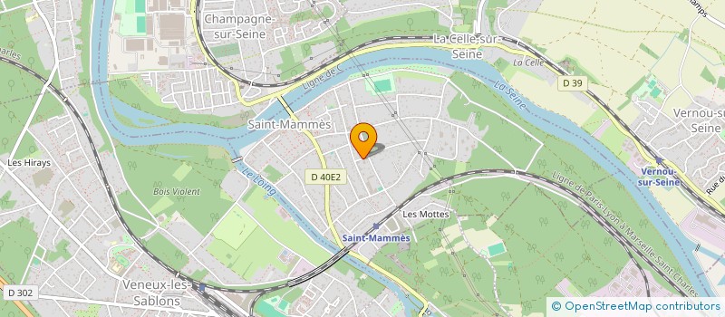 localisation de l'entreprise LINEANE  SAINT-MAMMES