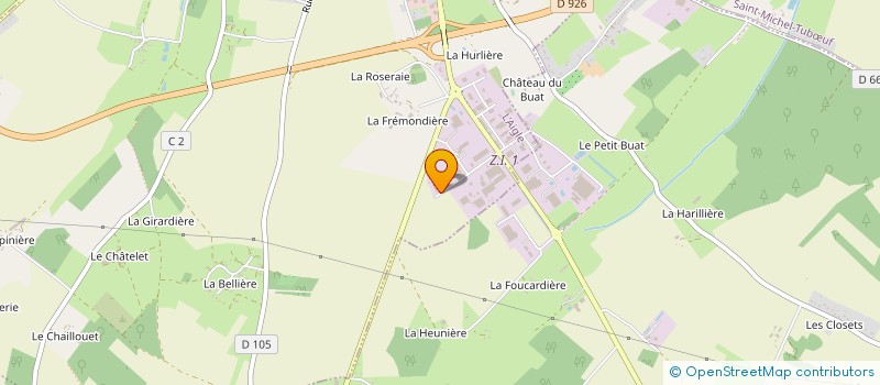 localisation de l'entreprise LINEAR TECHNOLOGY à L'AIGLE