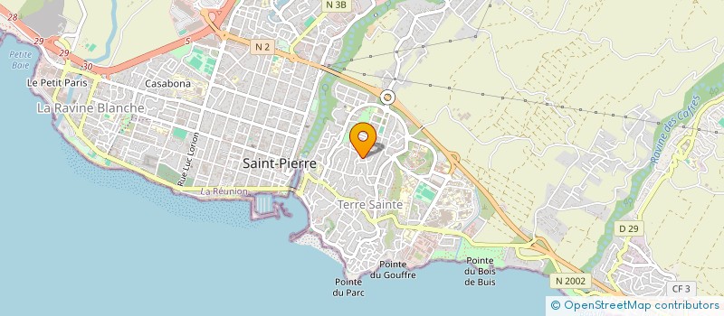 localisation de l'entreprise LINEART  SAINT-PIERRE