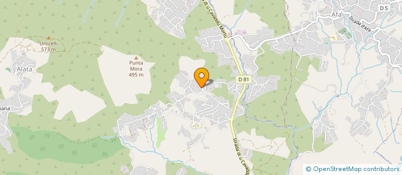 localisation de l'entreprise LINED  ALATA