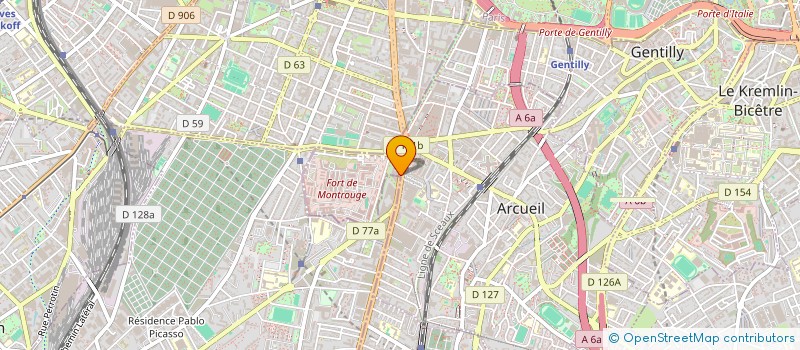 localisation de l'entreprise LINEDATA SERVICES ASSET MANAGEMENT à ARCUEIL