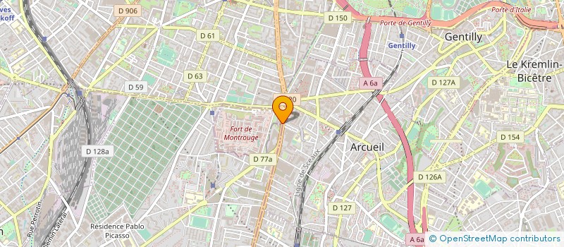 localisation de l'entreprise LINEDATA SERVICES LEASING & CREDIT à ARCUEIL